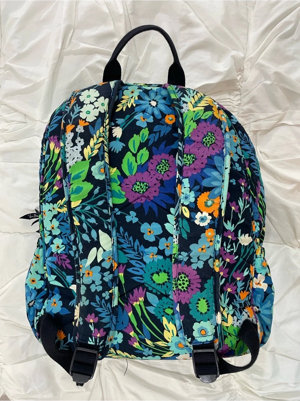 Vera Bradley Midnight Blue Floral Backpack